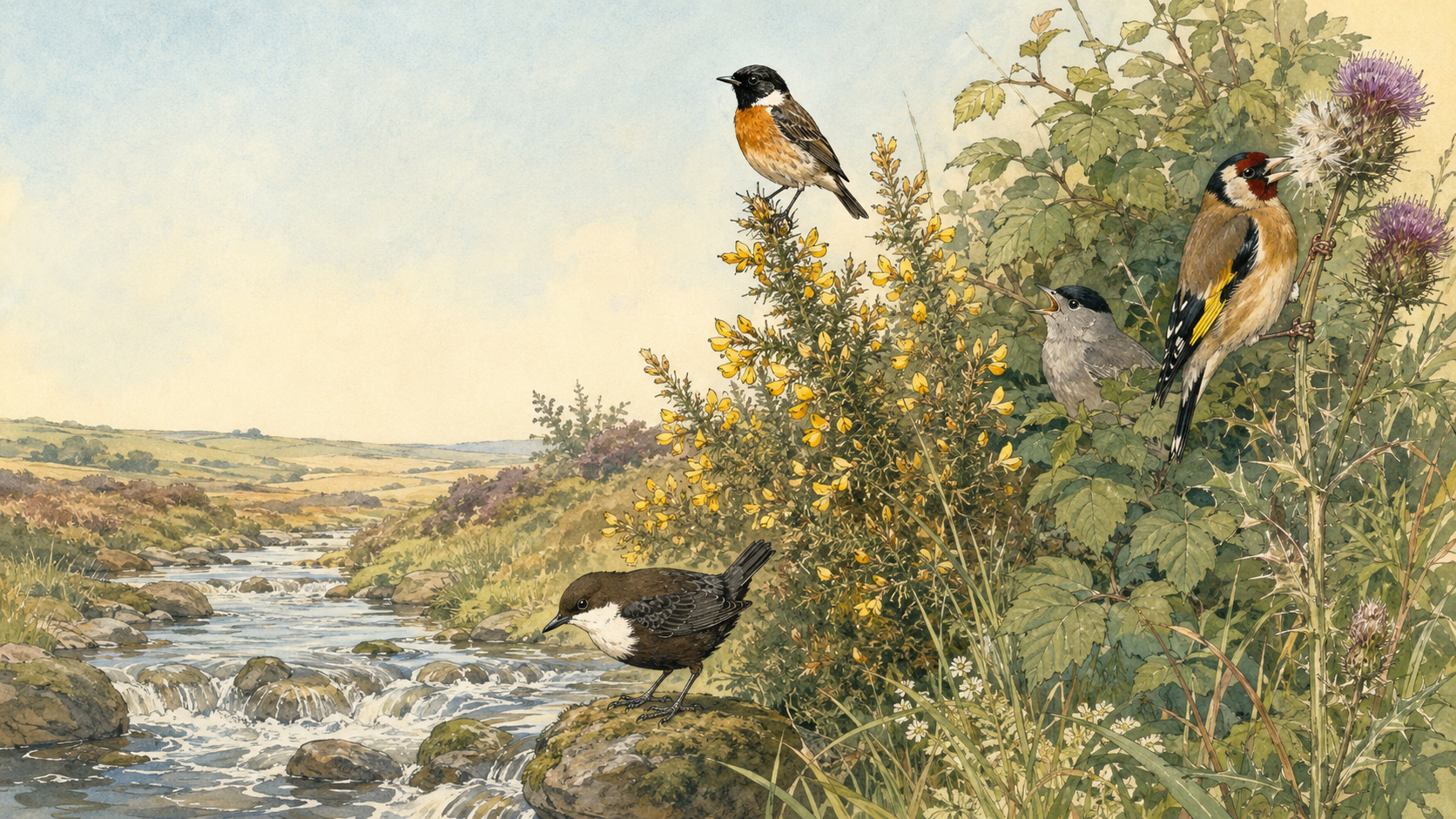 Illustration for Birds of the Air Chapter 11, Other Small Birds
