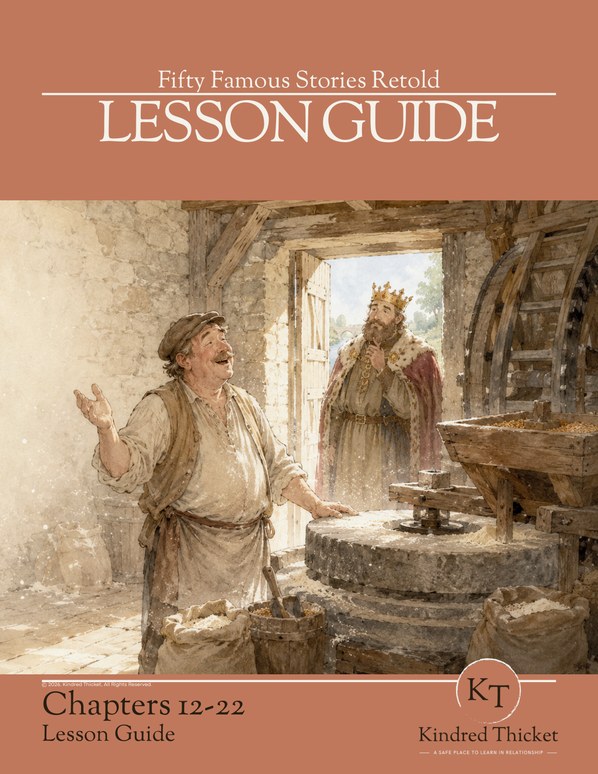 Fifty Famous Stories Retold Chapters 12-22 Lesson Guide cover