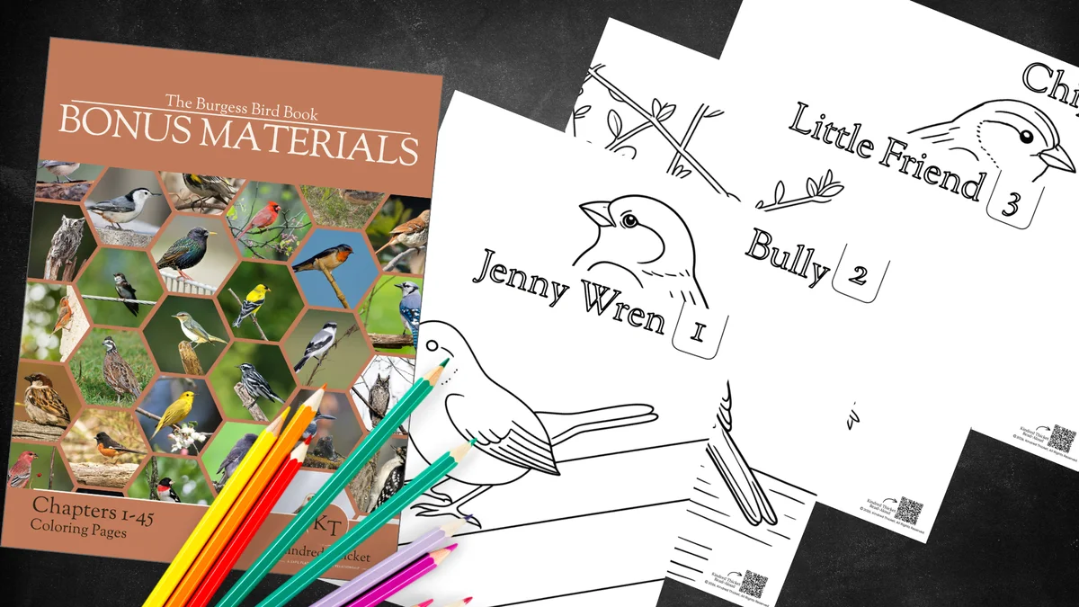 The Burgess Bird Book · Coloring Pages