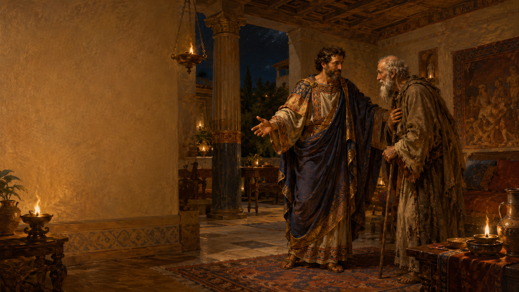 Illustration for Our Island Story Chapter 7, The Story of St. Alban