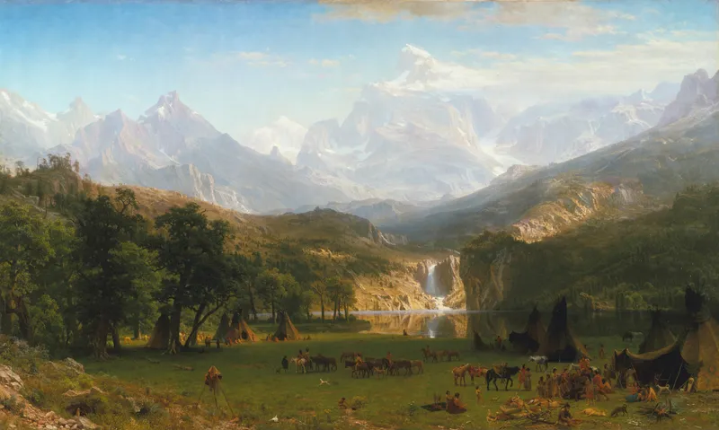 The Rocky Mountains, Lander’s Peak (1863) by Albert Bierstadt
