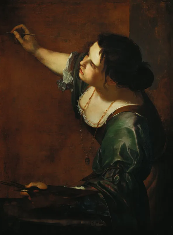 Self-Portrait as the Allegory of Painting (c. 1638–39) by Artemisia Gentileschi