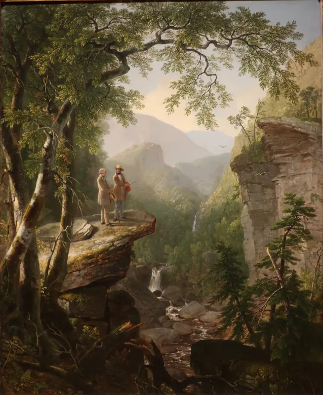 Kindred Spirits (1849) by Asher B. Durand