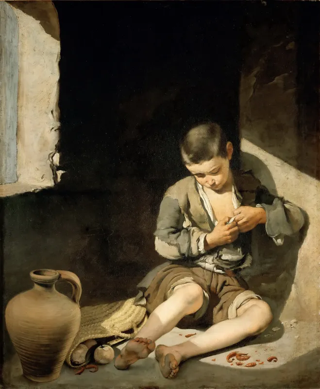 The Young Beggar (1647–48) by Bartolome Esteban Murillo