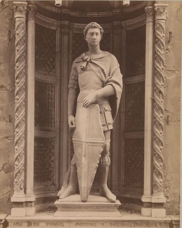 St. George (c. 1415–17) by Donatello