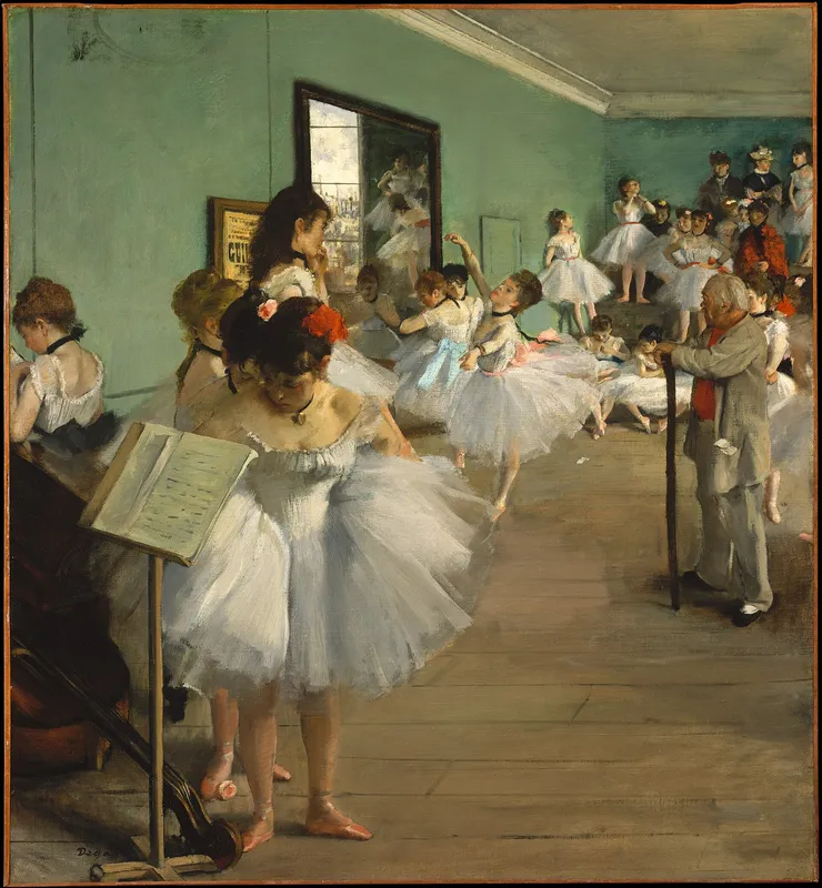 The Dance Class (1874) by Edgar Degas
