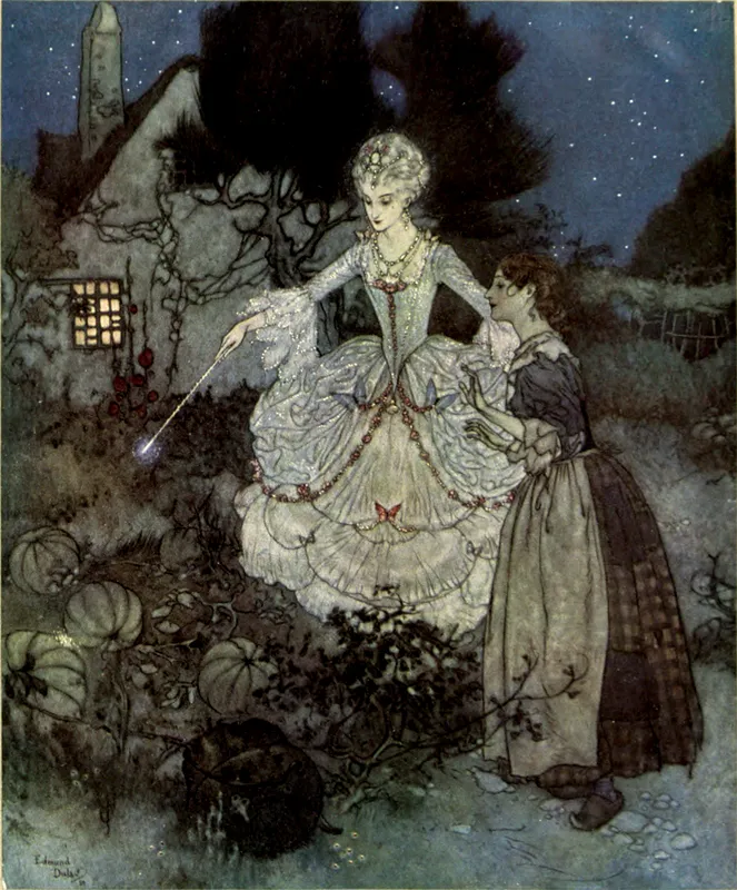 Cinderella (1915) by Edmund Dulac