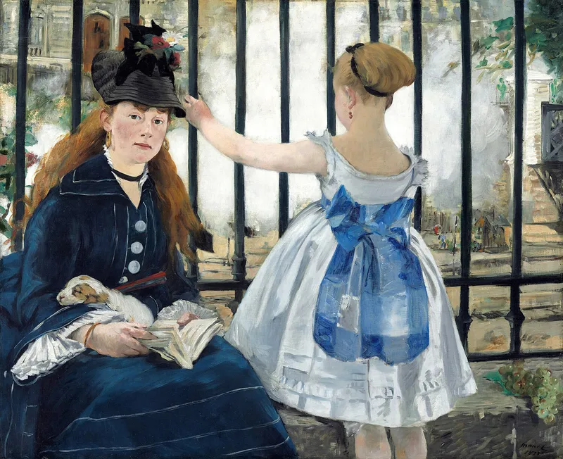 The Railway (1873) by Edouard Manet