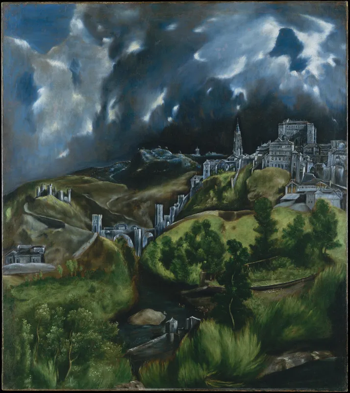 View of Toledo (c. 1599–1600) by El Greco