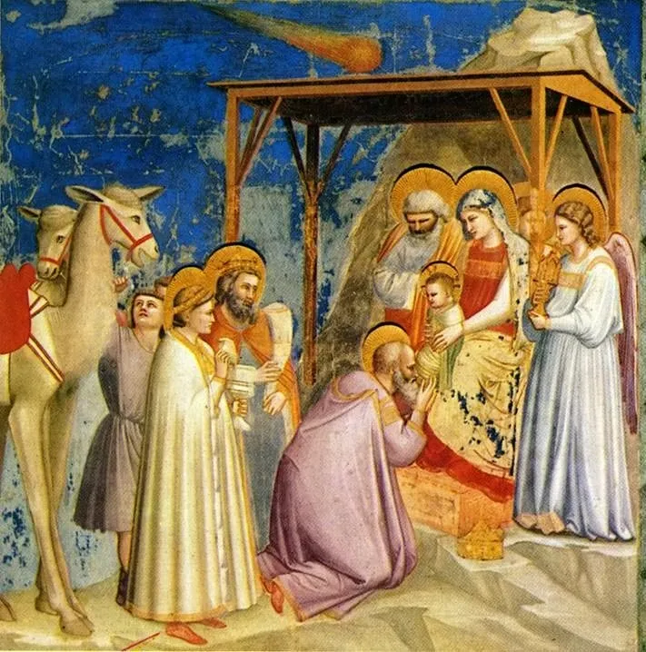 Adoration of the Magi (1304–06) by Giotto di Bondone