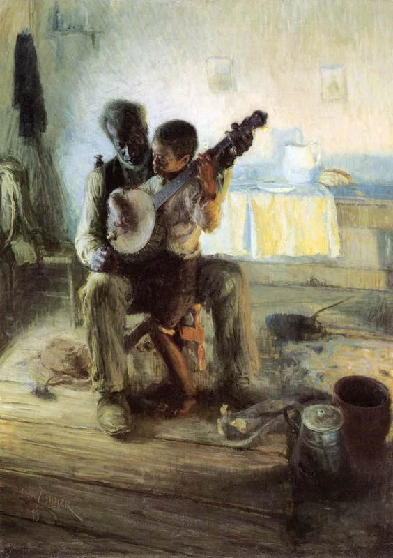 The Banjo Lesson (1893) by Henry Ossawa Tanner