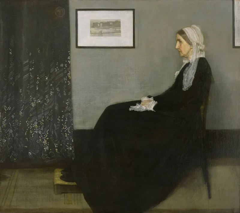 Arrangement in Grey and Black No. 1: Whistler’s Mother (1871) by James McNeill Whistler