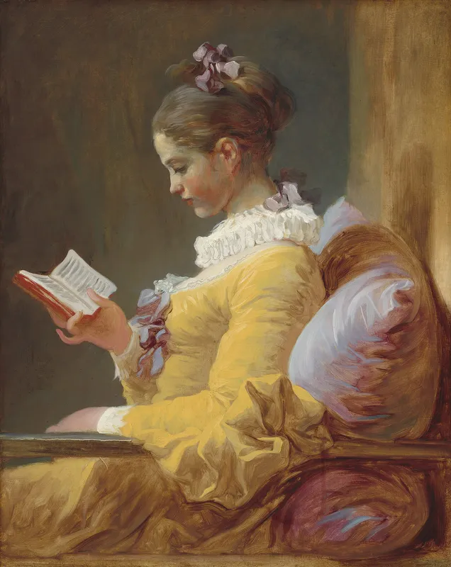 Young Girl Reading (c. 1769) by Jean-Honore Fragonard