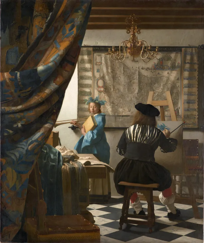 The Art of Painting (c. 1666–68) by Johannes Vermeer