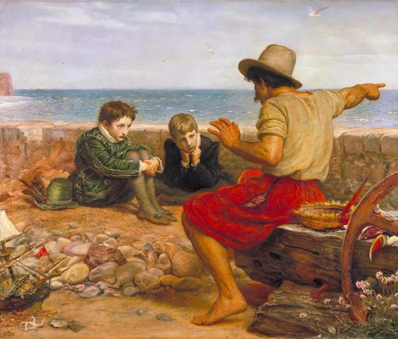 The Boyhood of Raleigh (1870) by John Everett Millais