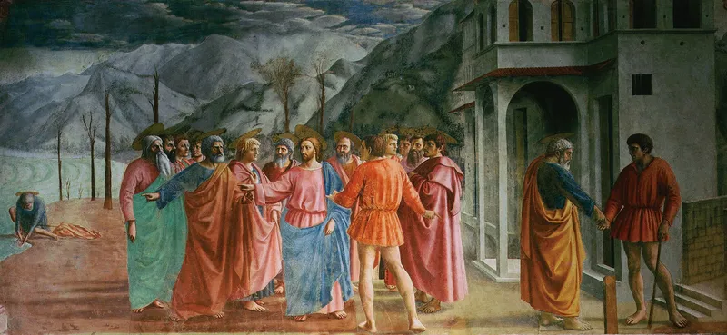 The Tribute Money (c. 1425–27) by Masaccio