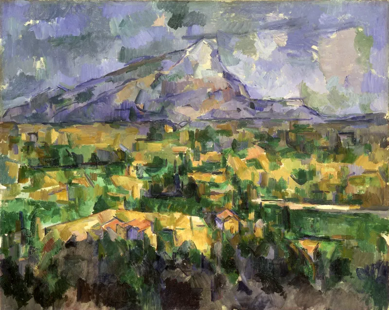 Mont Sainte-Victoire (1902–04) by Paul Cezanne
