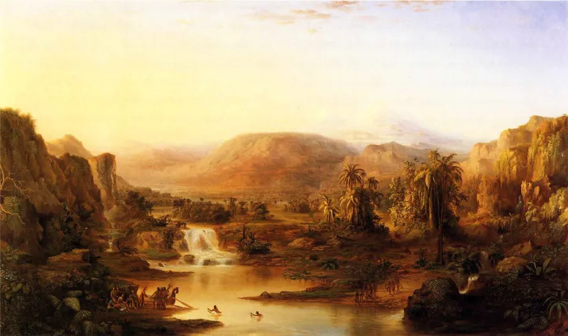 Land of the Lotus Eaters (1861) by Robert S. Duncanson