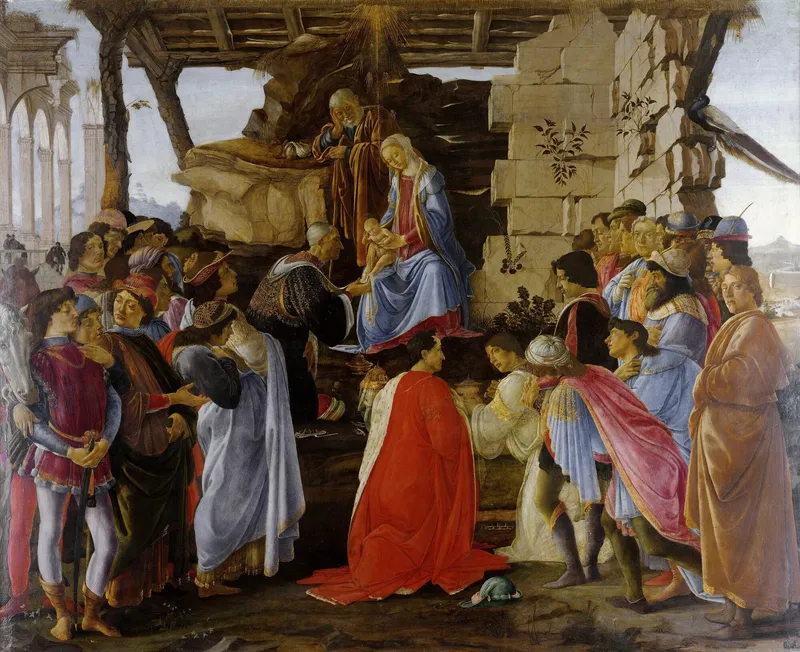 Adoration of the Magi (c. 1470–75) by Sandro Botticelli