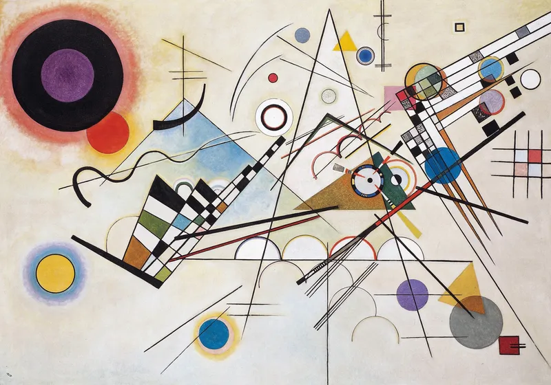 Composition VIII (1923) by Wassily Kandinsky