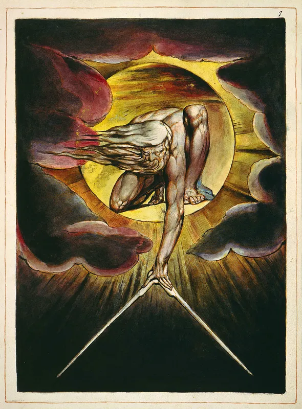 The Ancient of Days (1794) by William Blake