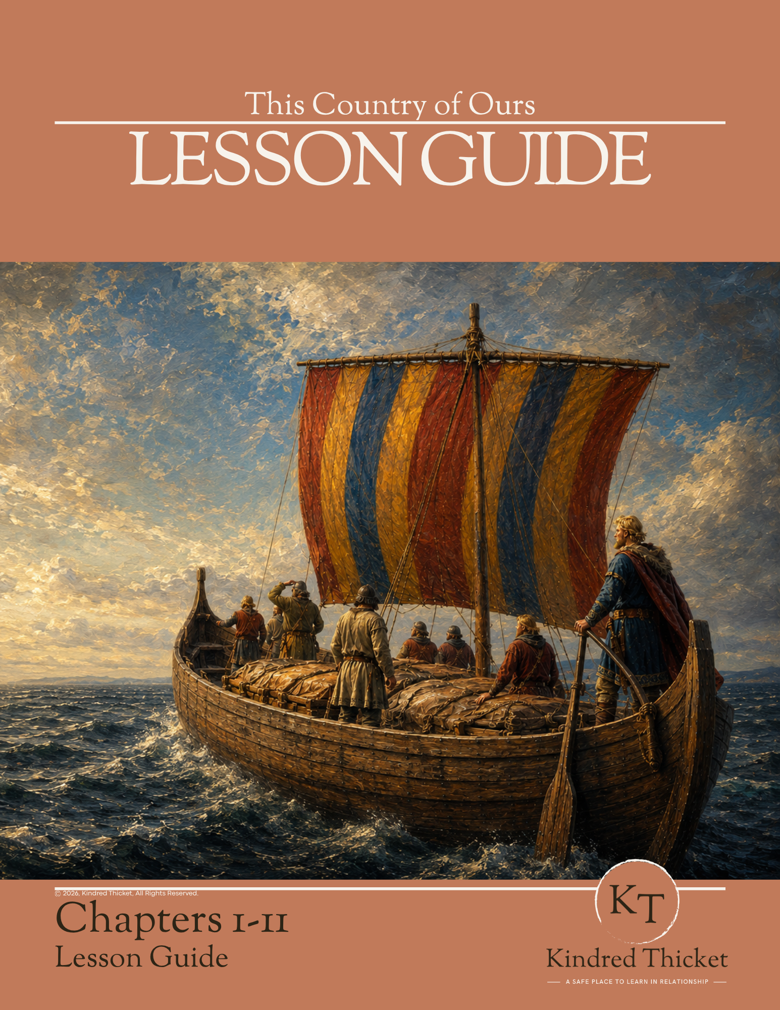 This Country of Ours Chapters 1-11 Lesson Guide cover
