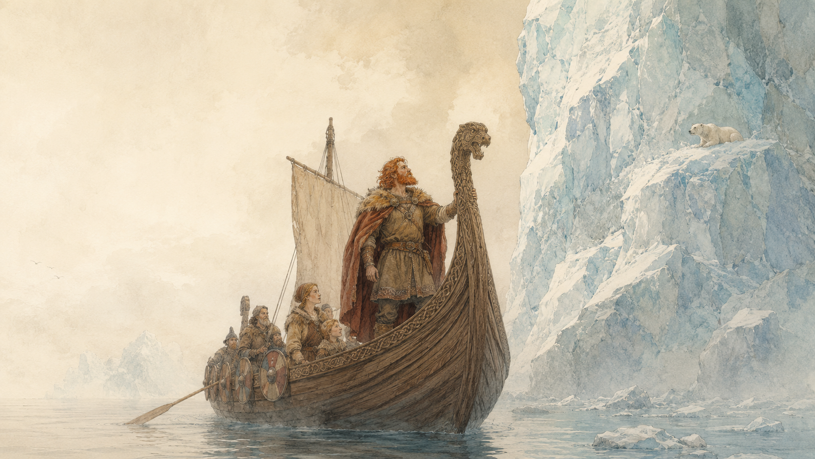Illustration for Viking Tales Chapter 13, Eric the Red