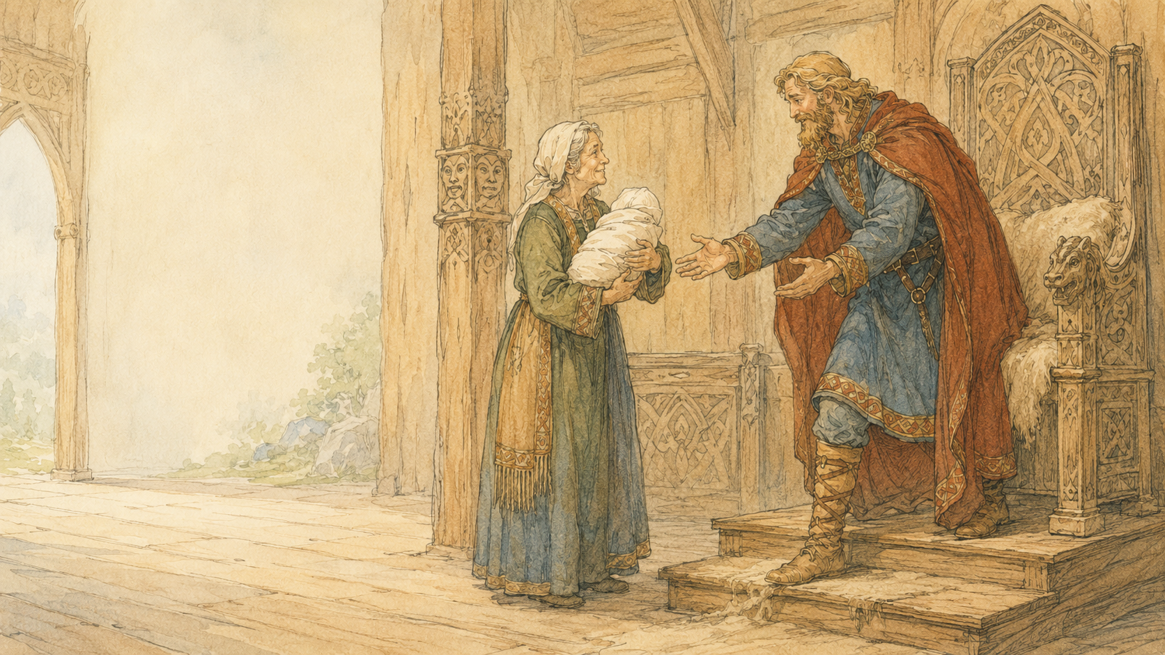 Viking Tales by Jennie Hall, a Kindred Thicket Enhanced Edition