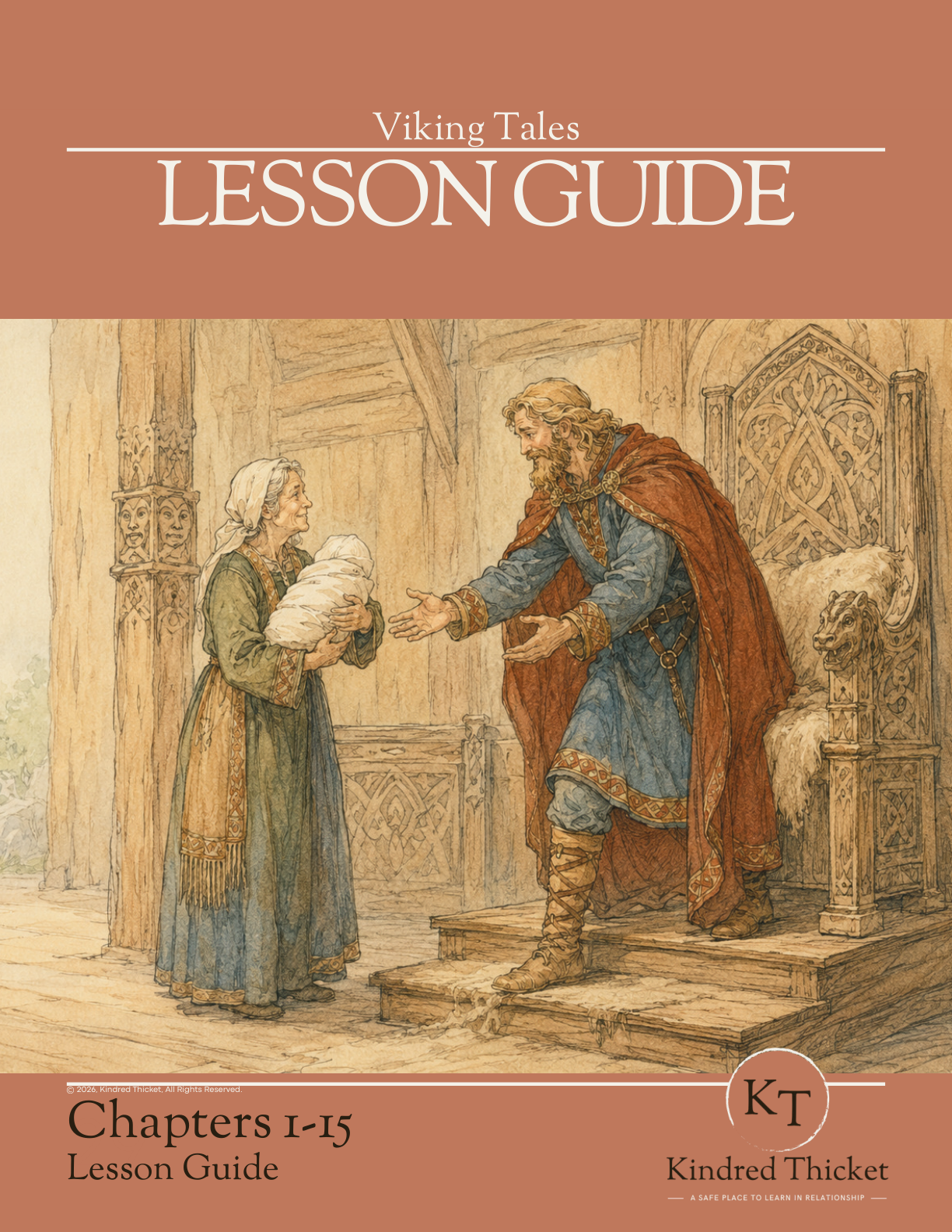 Viking Tales Chapters 1-15 Lesson Guide cover